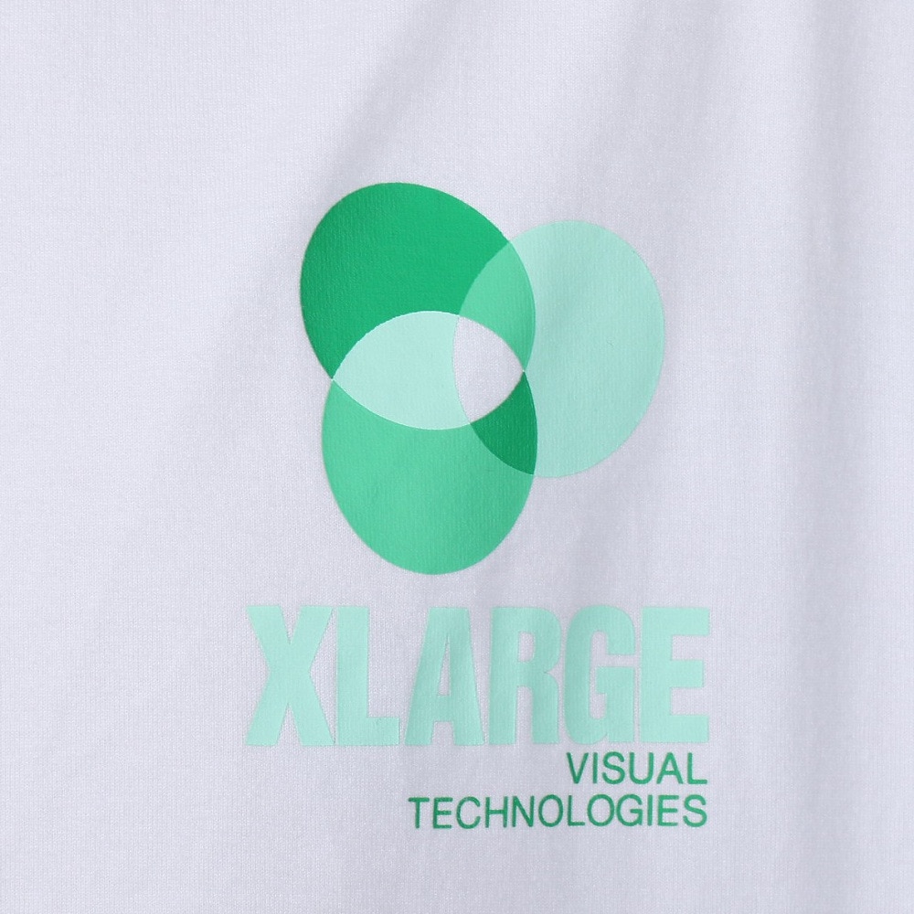 エクストララージ（XLARGE）（メンズ）VISUAL TECHNOLOGIES 半袖Tシャツ 101251011019-WHITE