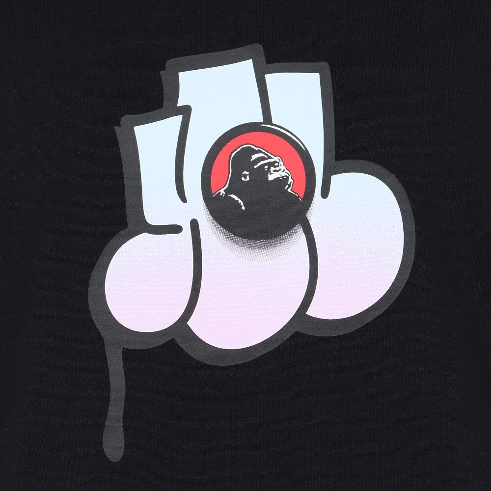 エクストララージ（XLARGE）（メンズ）THROW UP 半袖Tシャツ 101251011026-BLACK