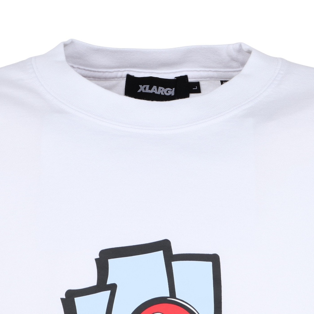エクストララージ（XLARGE）（メンズ）THROW UP 半袖Tシャツ 101251011026-WHITE