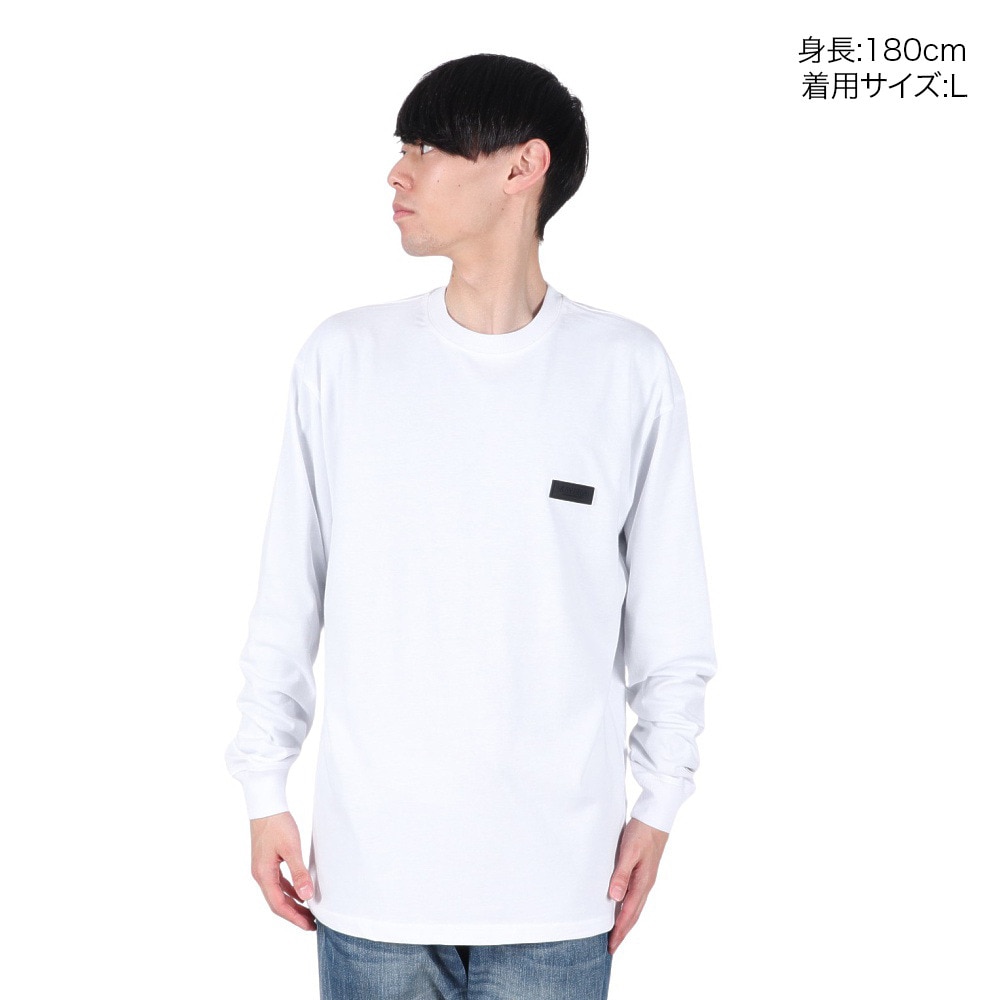 ニューエラ（NEW ERA）（メンズ、レディース）長袖 オーバーサイズド コットン Tシャツ Zoom Up Logo 14324692