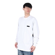(メンズ、レディース)長袖 オーバーサイズド コットン Tシャツ Zoom Up Logo 14324692