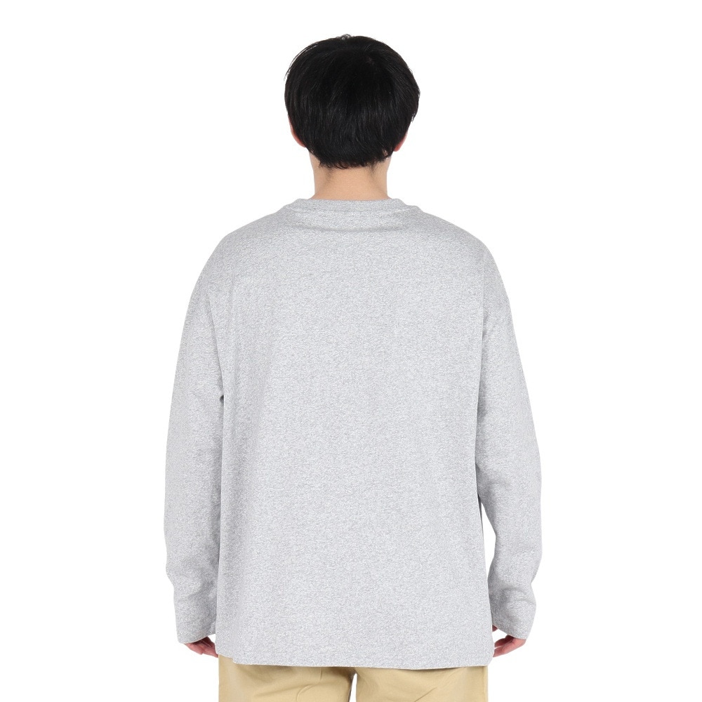 ラッセル（RUSSELL）（メンズ）88/12カレッジロゴ ロングTシャツ RBM25ES0004 MGRY