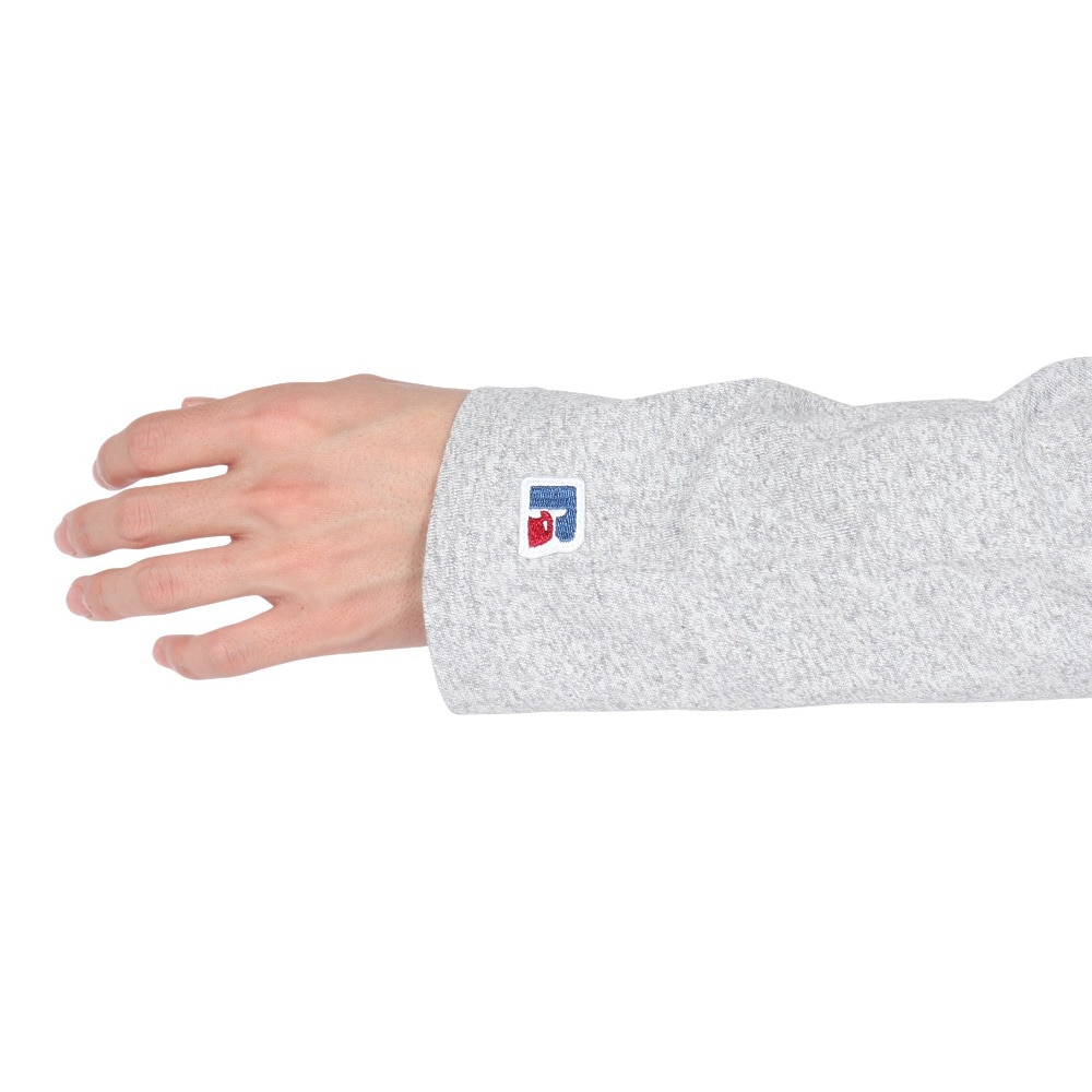 ラッセル（RUSSELL）（メンズ）88/12カレッジロゴ ロングTシャツ RBM25ES0004 MGRY