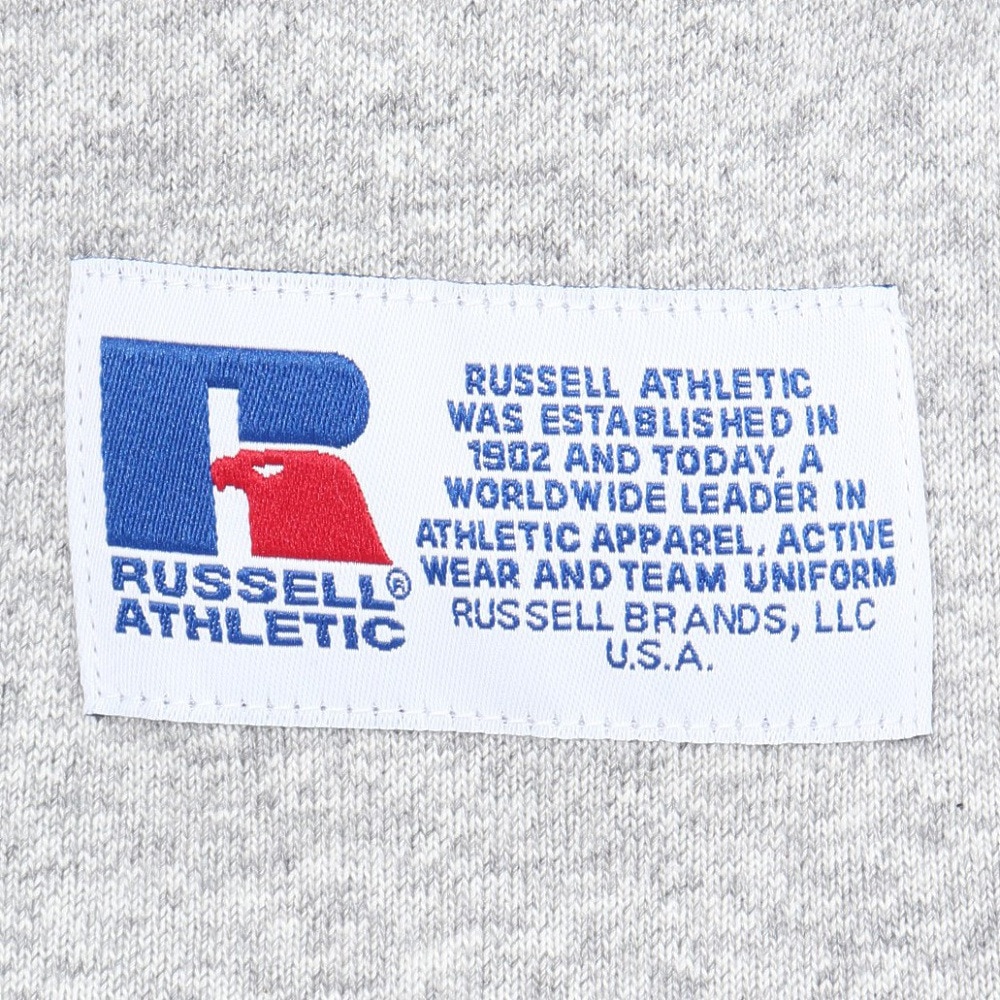 ラッセル（RUSSELL）（メンズ）88/12カレッジロゴ ロングTシャツ RBM25ES0004 MGRY