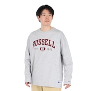 (メンズ)88/12カレッジロゴ ロングTシャツ RBM25ES0004 MGRY