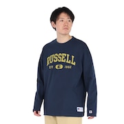 (メンズ)88/12カレッジロゴ ロングTシャツ RBM25ES0004 NVY