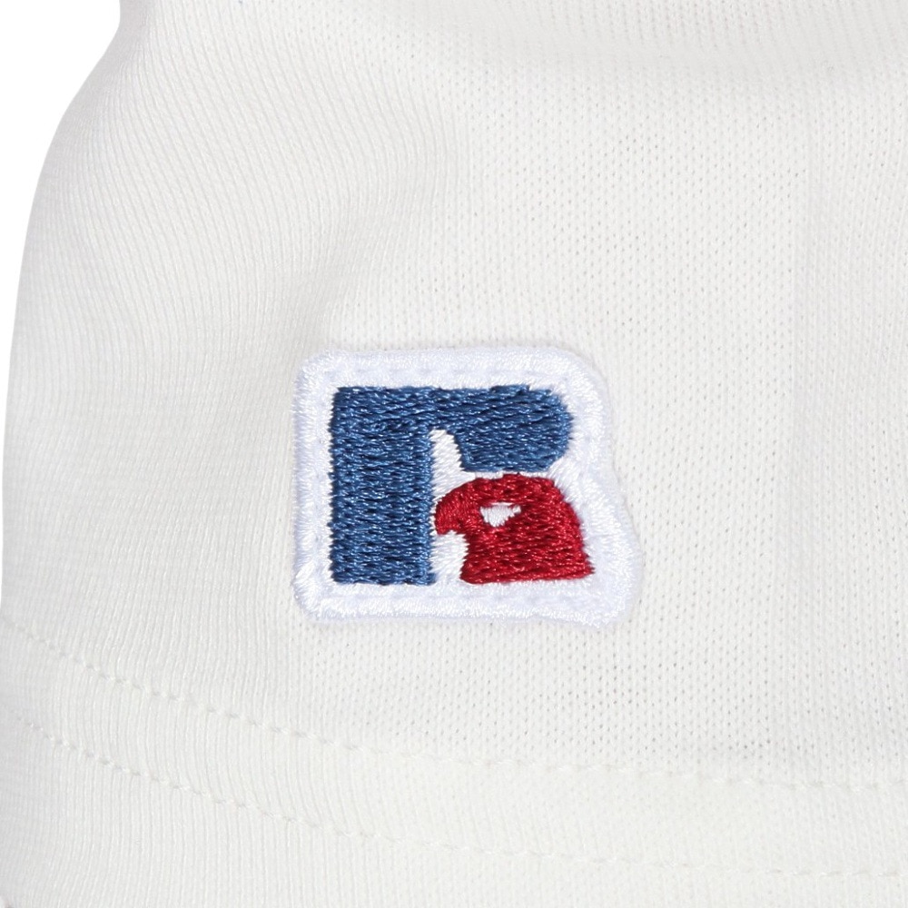 ラッセル（RUSSELL）（メンズ）88/12カレッジロゴ ロングTシャツ RBM25ES0004 WHT