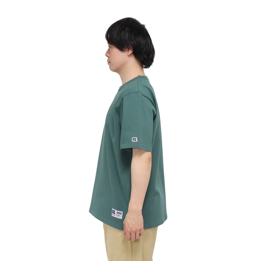 ラッセル（RUSSELL）（メンズ）プロコットン 半袖 REG Tシャツ RBM25S0003 GRN