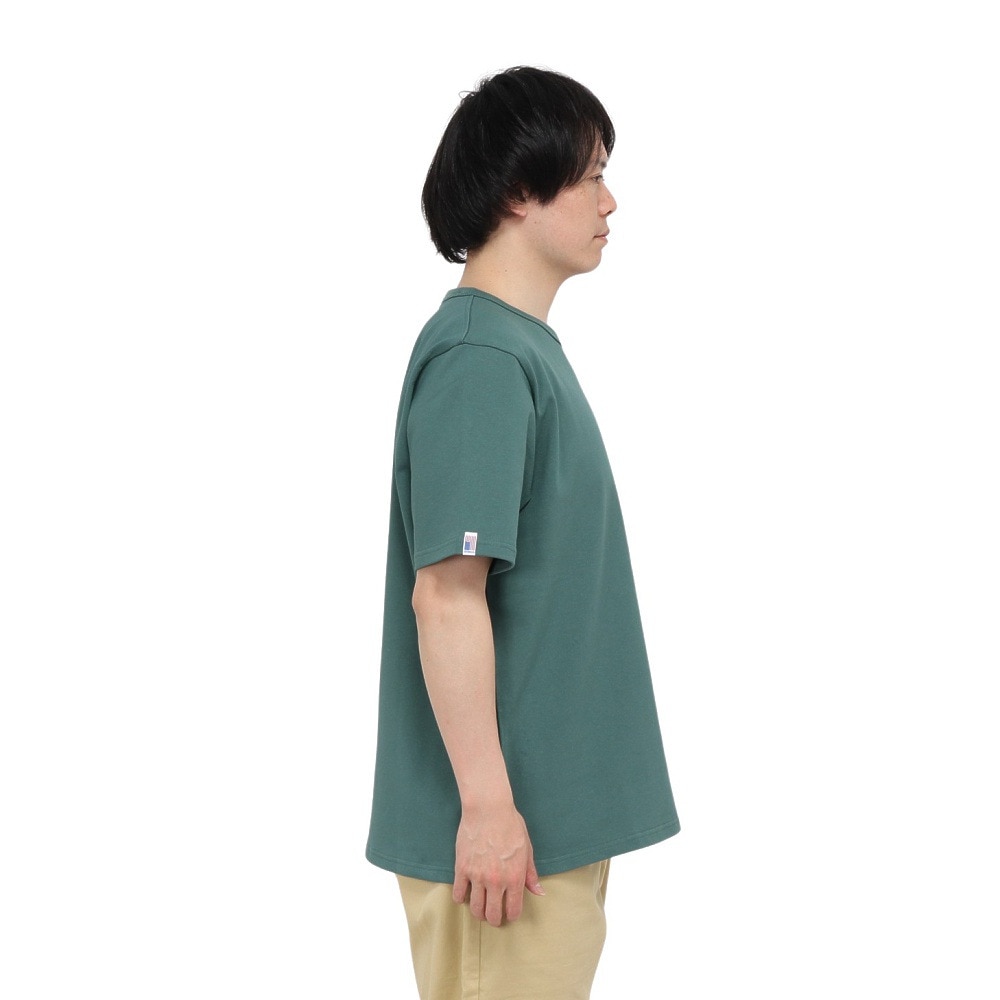 ラッセル（RUSSELL）（メンズ）プロコットン 半袖 REG Tシャツ RBM25S0003 GRN