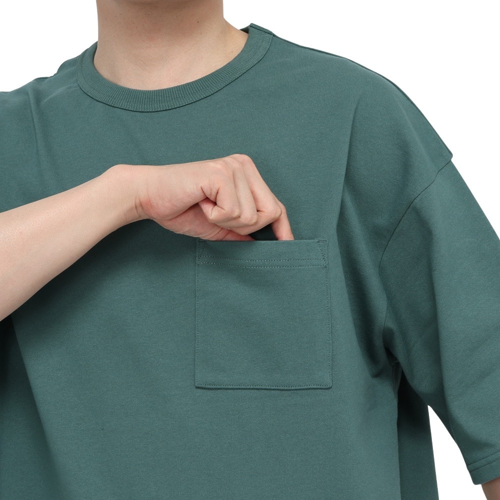 ラッセル（RUSSELL）（メンズ）プロコットン 半袖 ポケット Tシャツ RBM25S0004 GRN