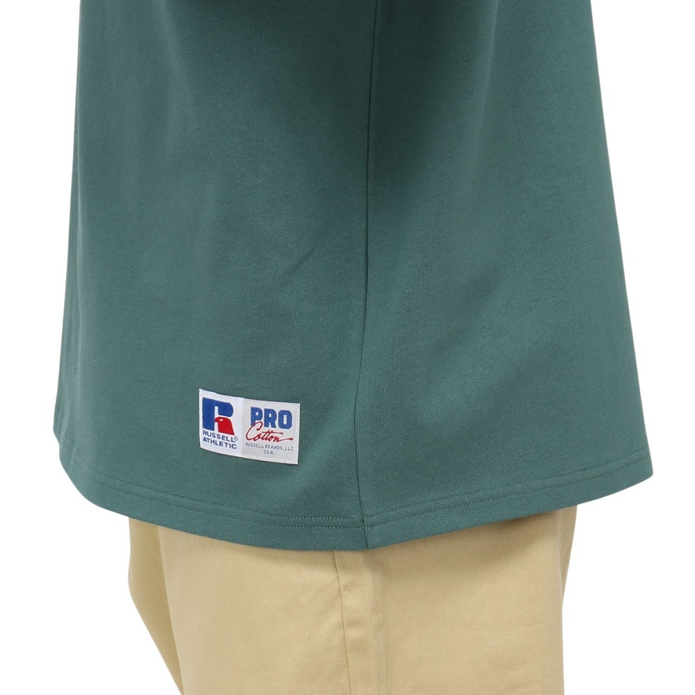 ラッセル（RUSSELL）（メンズ）プロコットン 半袖 ポケット Tシャツ RBM25S0004 GRN