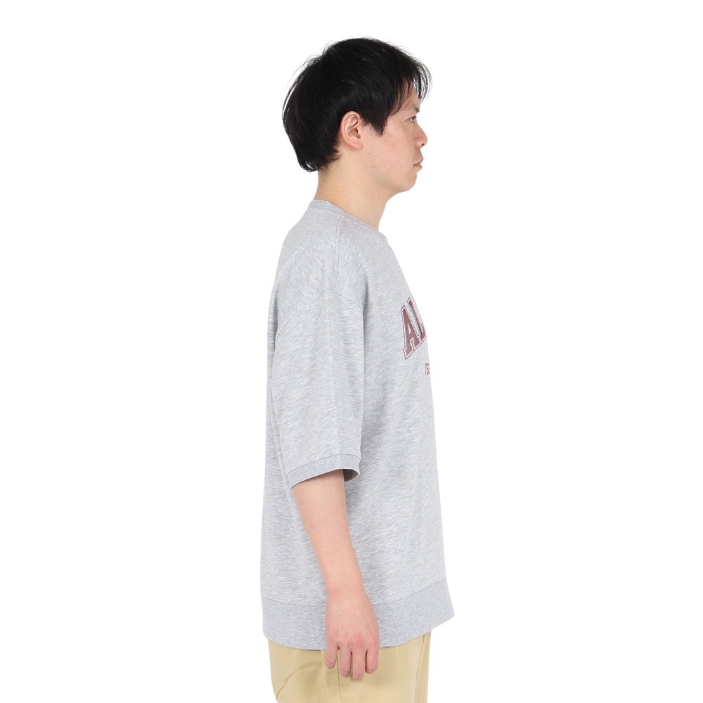ラッセル（RUSSELL）（メンズ）ミニ裏毛スウェットTシャツ RBM25S0013 MGRY