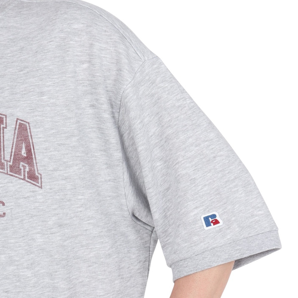ラッセル（RUSSELL）（メンズ）ミニ裏毛スウェットTシャツ RBM25S0013 MGRY