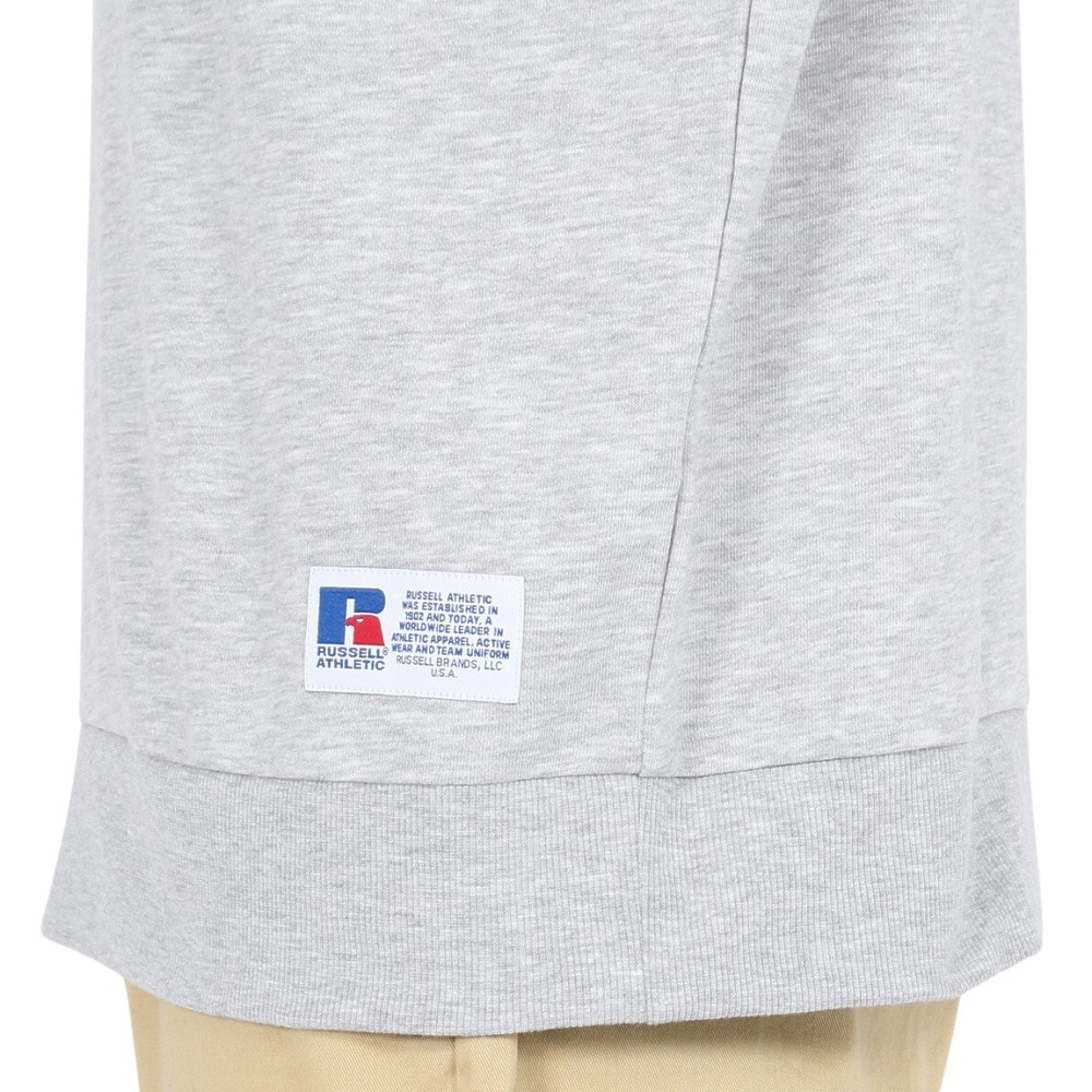 ラッセル（RUSSELL）（メンズ）ミニ裏毛スウェットTシャツ RBM25S0013 MGRY