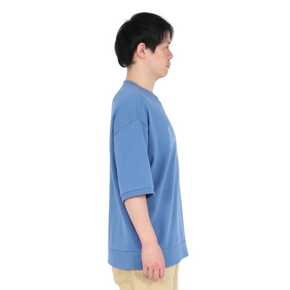 ラッセル（RUSSELL）（メンズ）ミニ裏毛スウェットTシャツ RBM25S0013 RBLU