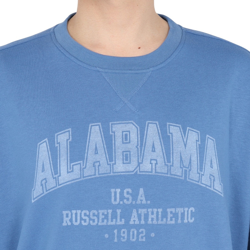 ラッセル（RUSSELL）（メンズ）ミニ裏毛スウェットTシャツ RBM25S0013 RBLU