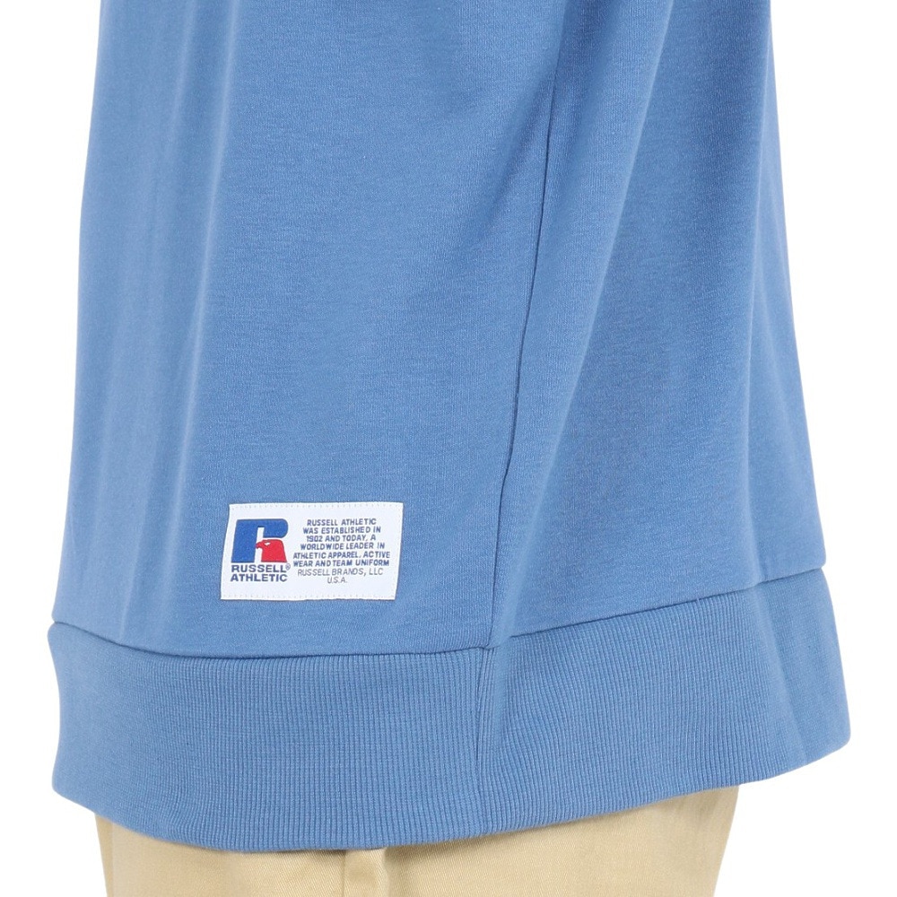 ラッセル（RUSSELL）（メンズ）ミニ裏毛スウェットTシャツ RBM25S0013 RBLU
