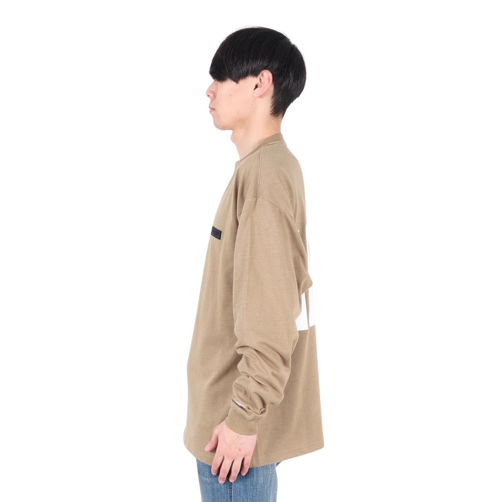 ニューエラ（NEW ERA）（メンズ、レディース）長袖 オーバーサイズド コットン Tシャツ Zoom Up Logo 14324693