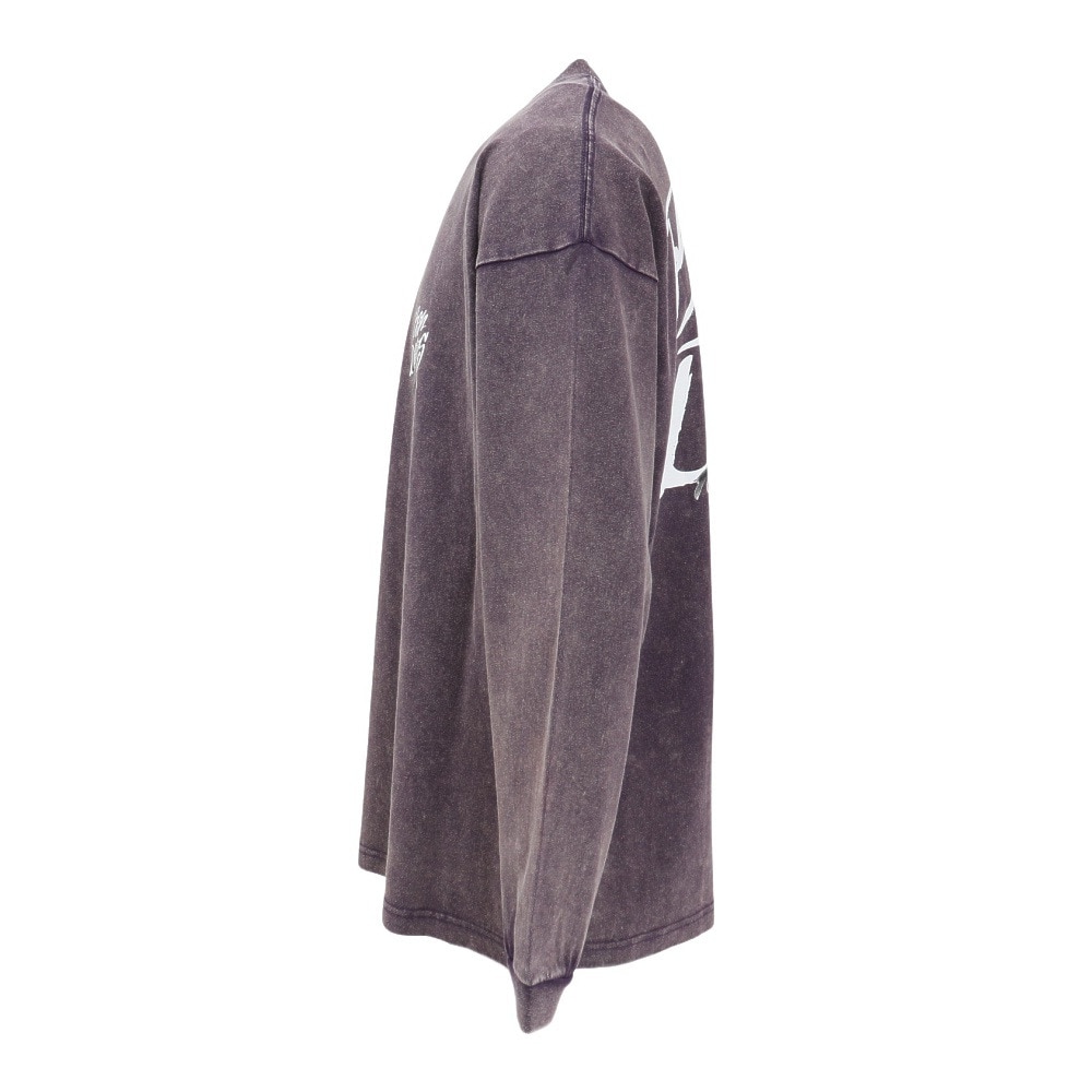 ベンデイビス（BEN DAVIS）（メンズ）VASEブリーチ加工 長袖Tシャツ 25380043-PUL