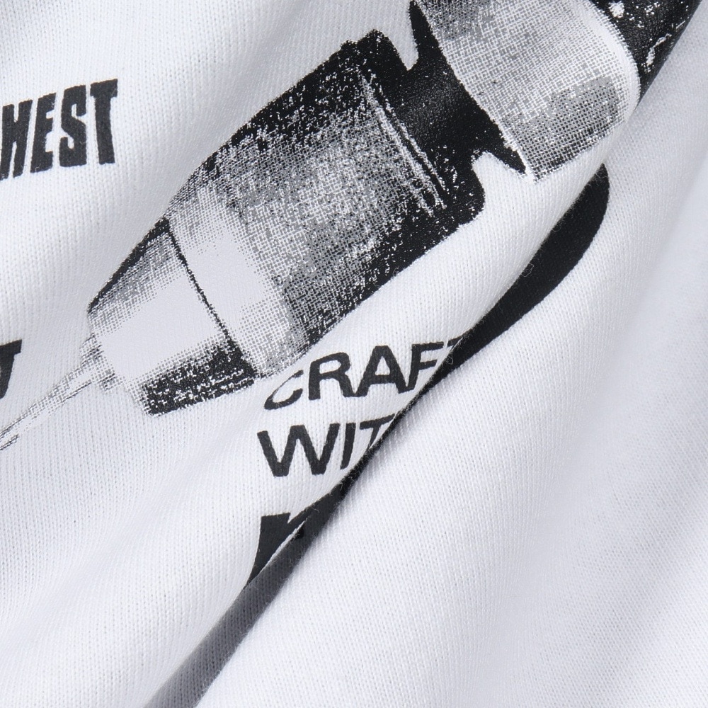 ベンデイビス（BEN DAVIS）（メンズ）長袖 半袖 レイヤードTシャツセット フォト 25380048-WHT