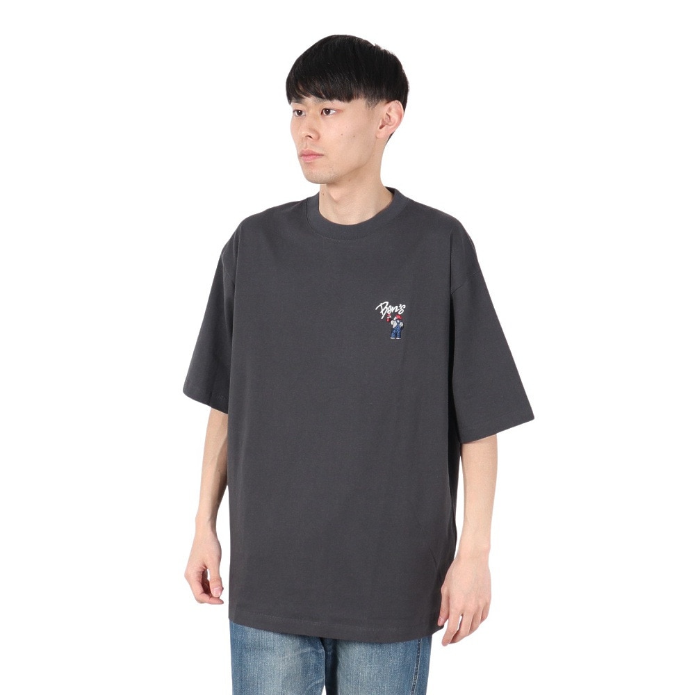 ベンデイビス（BEN DAVIS）（メンズ）ゴリラ刺繍 半袖Tシャツ 25580007-CHA