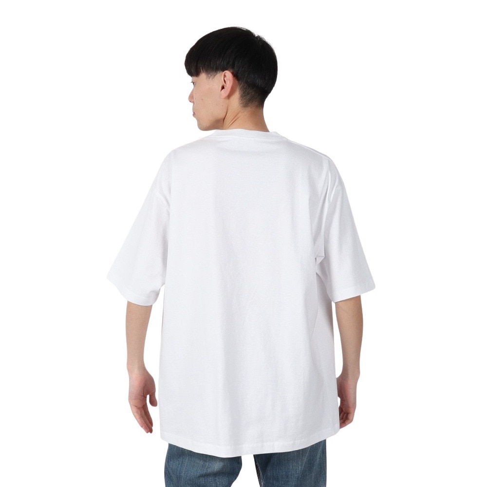 ベンデイビス（BEN DAVIS）（メンズ）ゴリラ刺繍 半袖Tシャツ 25580007-WHT