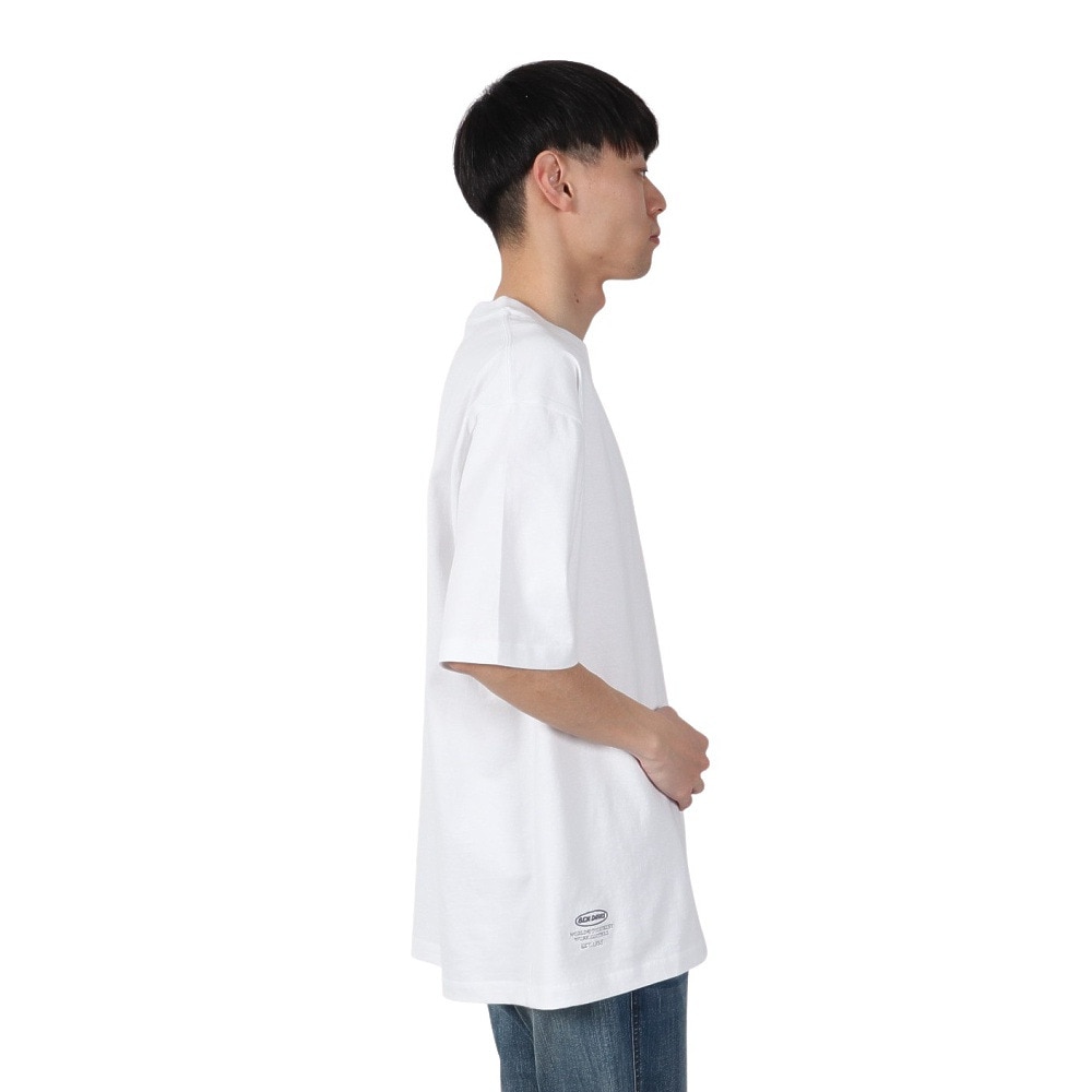 ベンデイビス（BEN DAVIS）（メンズ）ゴリラ刺繍 半袖Tシャツ 25580007-WHT