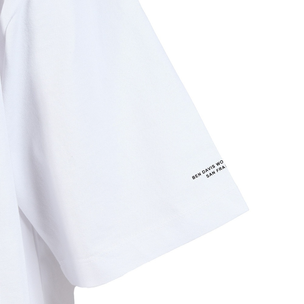 ベンデイビス（BEN DAVIS）（メンズ）クラシックロゴ半袖Tシャツ 25580015-WHT