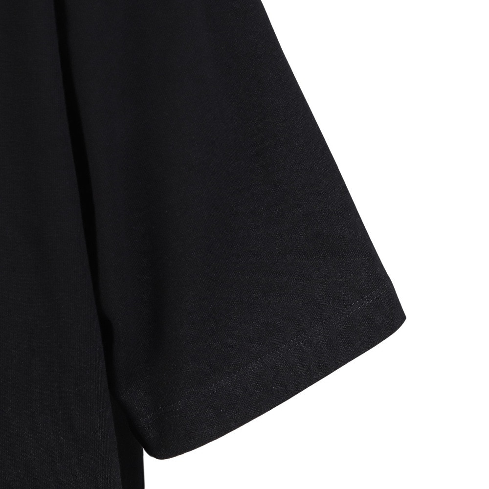 ベンデイビス（BEN DAVIS）（メンズ）オーバーラップ半袖Tシャツ 25580018-BLK