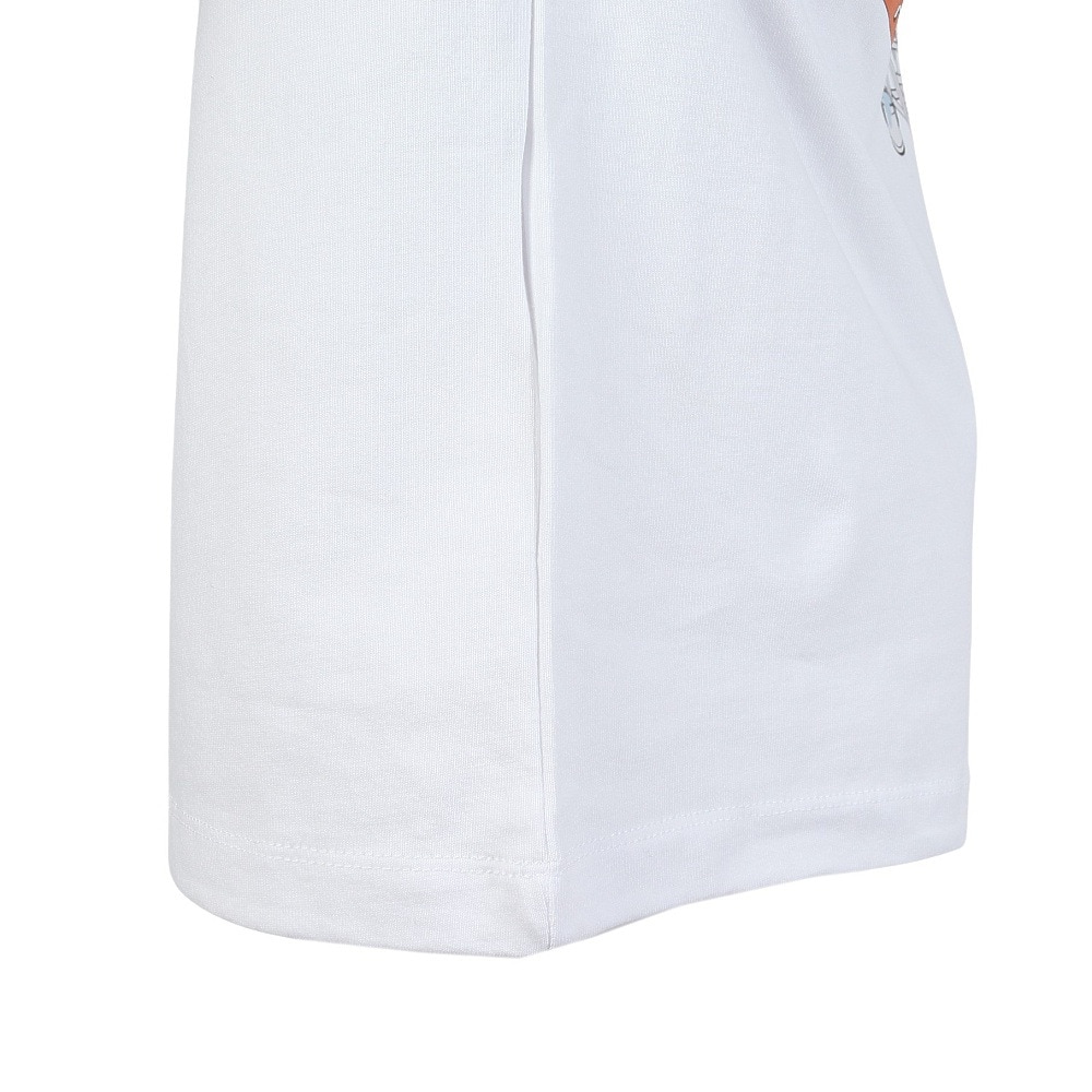 ベンデイビス（BEN DAVIS）（メンズ）オーバーラップ半袖Tシャツ 25580018-WHT