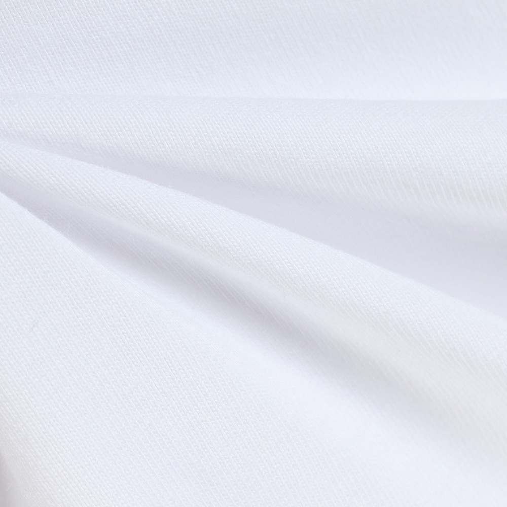 ベンデイビス（BEN DAVIS）（メンズ）オーバーラップ半袖Tシャツ 25580018-WHT