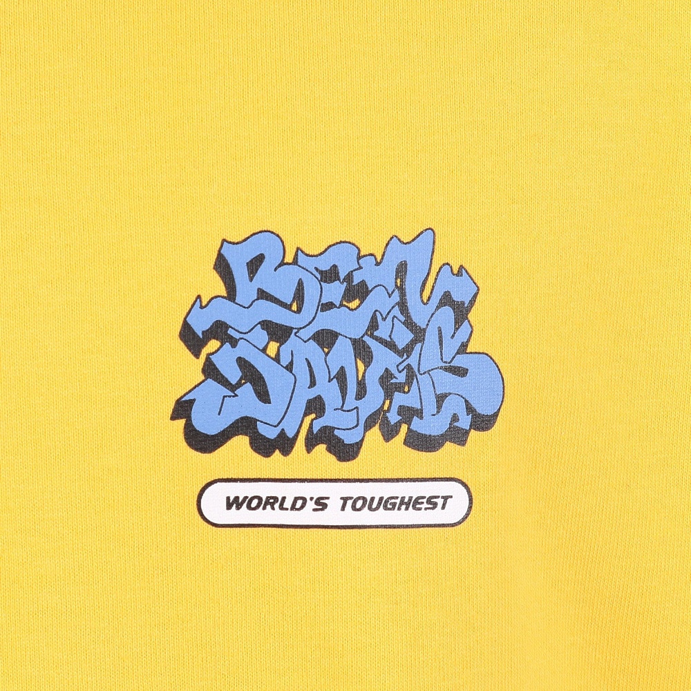 ベンデイビス（BEN DAVIS）（メンズ）オーバーラップ半袖Tシャツ 25580018-YEL