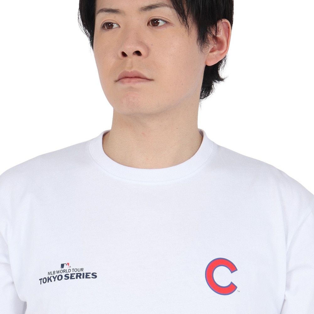 ニューエラ（NEW ERA）（メンズ、レディース）半袖コットンTシャツ MLB TOKYO SERIES 2025 シカゴ・カブス 東京 14661482