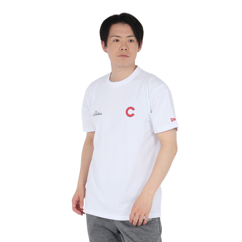 ニューエラ（NEW ERA）（メンズ、レディース）半袖コットンTシャツ MLB TOKYO SERIES 2025 シカゴ・カブス 東京 14661482