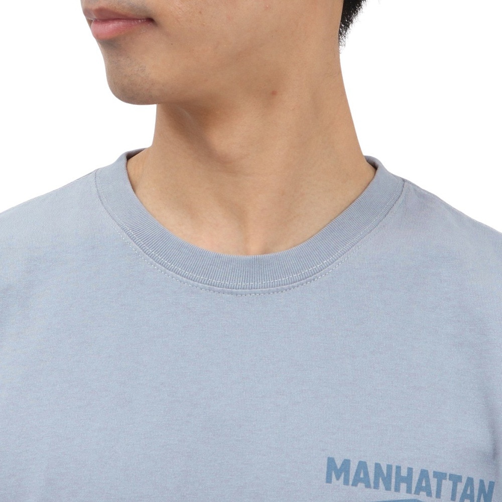 マンハッタンポーテージ（ManhattanPortage）（メンズ）半袖 プリントTシャツ 25SS-MP-M609 GRAY