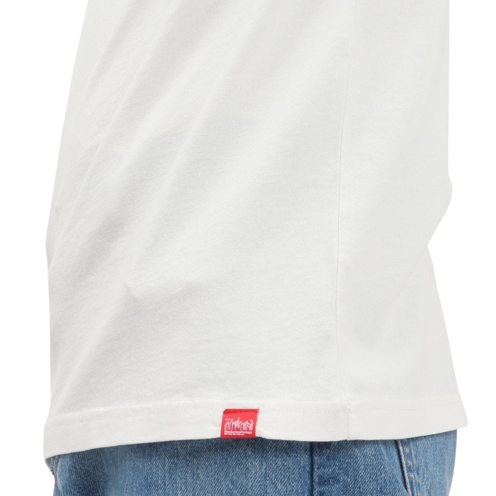 マンハッタンポーテージ（ManhattanPortage）（メンズ）半袖 プリントTシャツ 25SS-MP-M609 WHITE