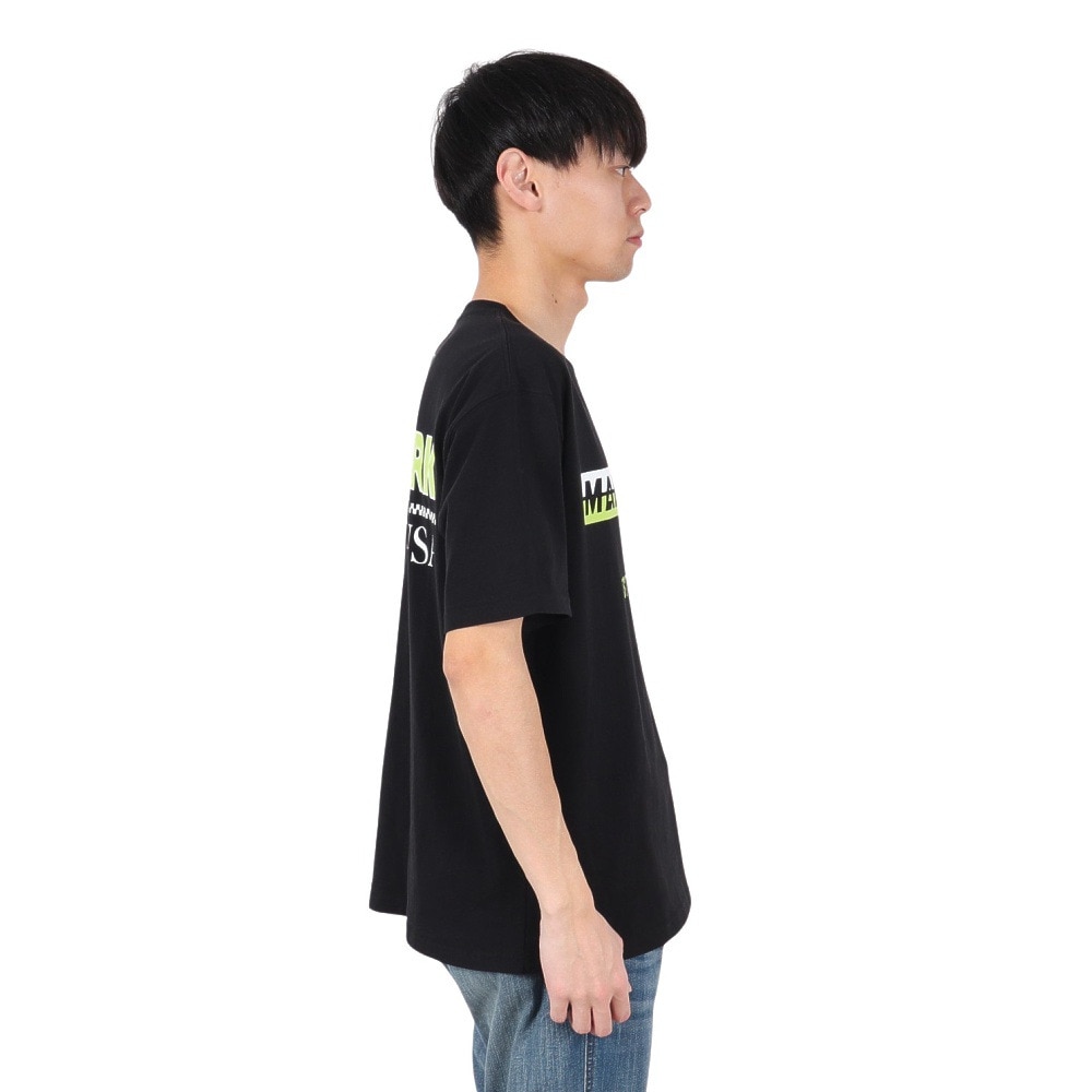 マンハッタンポーテージ（ManhattanPortage）（メンズ）半袖 プリントTシャツ 25SS-MP-M610 BLACK