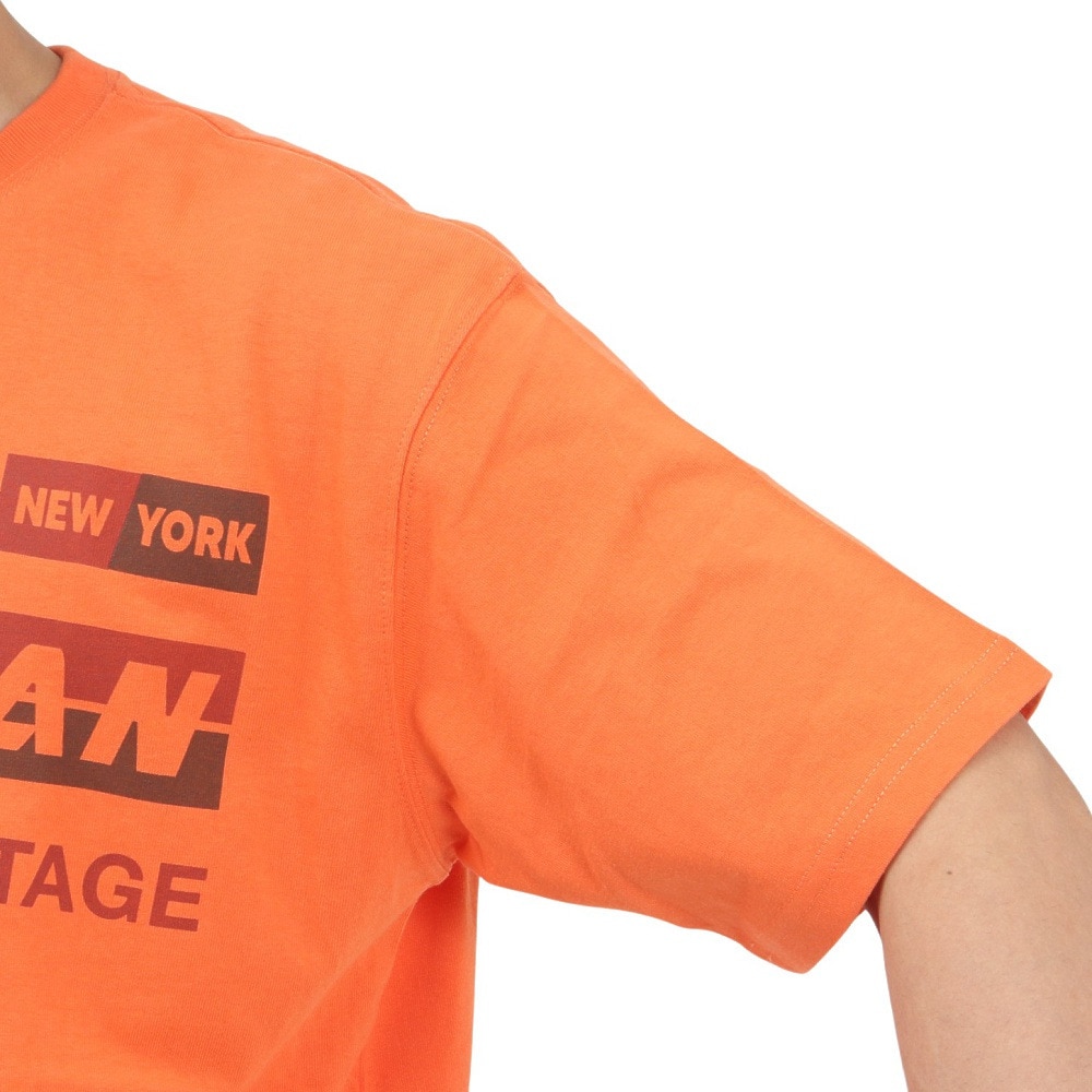 マンハッタンポーテージ（ManhattanPortage）（メンズ）半袖 プリントTシャツ 25SS-MP-M610 ORANGE
