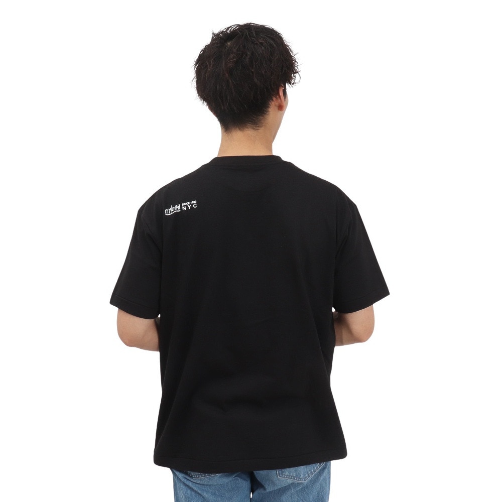 マンハッタンポーテージ（ManhattanPortage）（メンズ）半袖 プリントTシャツ 25SS-MP-M611 BLACK