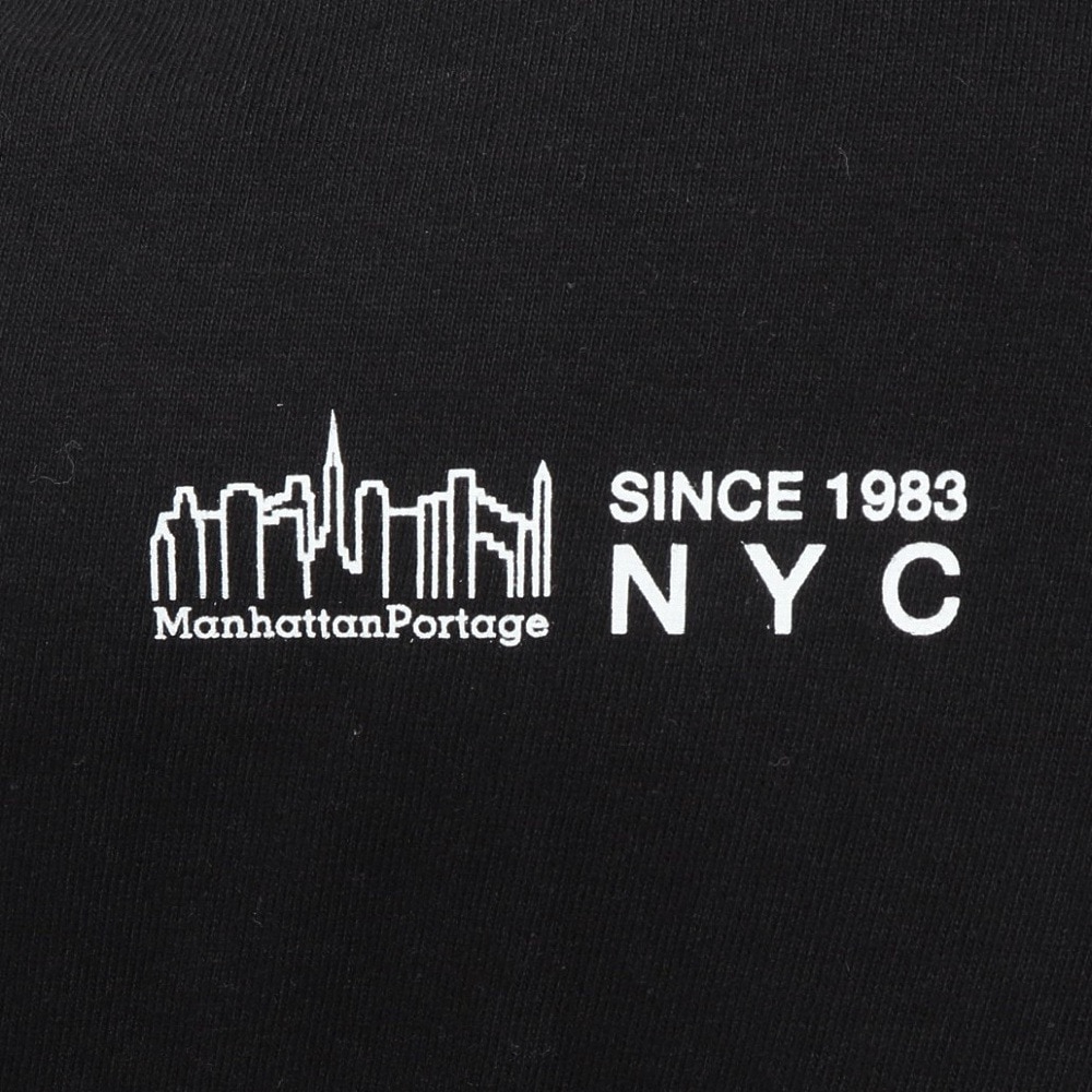 マンハッタンポーテージ（ManhattanPortage）（メンズ）半袖 プリントTシャツ 25SS-MP-M611 BLACK
