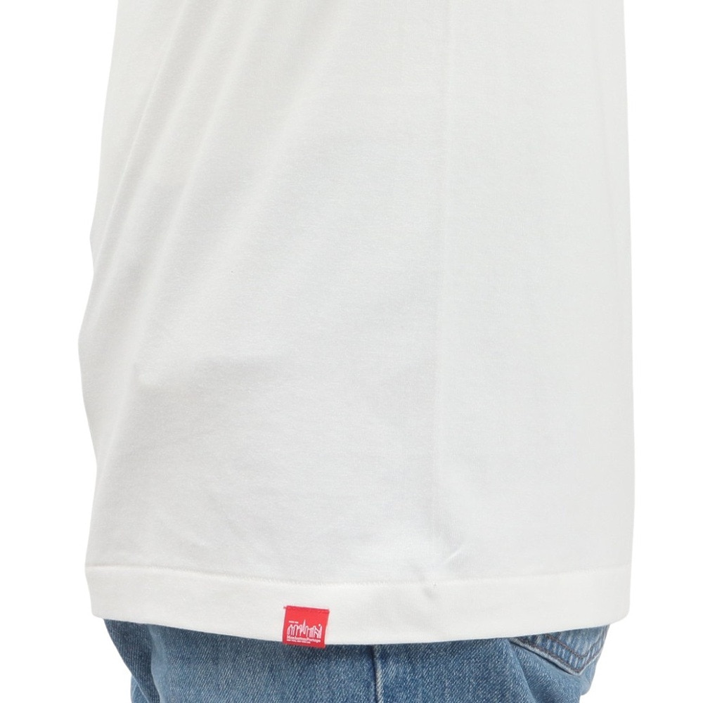 マンハッタンポーテージ（ManhattanPortage）（メンズ）半袖 プリントTシャツ 25SS-MP-M611 WHITE