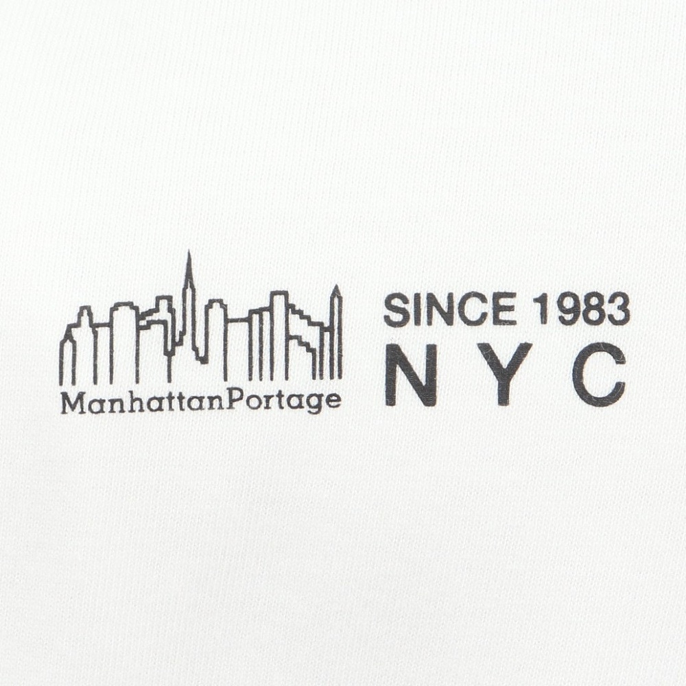 マンハッタンポーテージ（ManhattanPortage）（メンズ）半袖 プリントTシャツ 25SS-MP-M611 WHITE