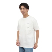 (メンズ)半袖 プリントTシャツ 25SS-MP-M611 WHITE