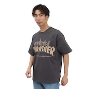 (メンズ)半袖 プリントTシャツ THRASHER 25SS-MP-M614 CHARCOAL