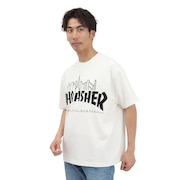 (メンズ)半袖 プリントTシャツ THRASHER 25SS-MP-M614 WHITE