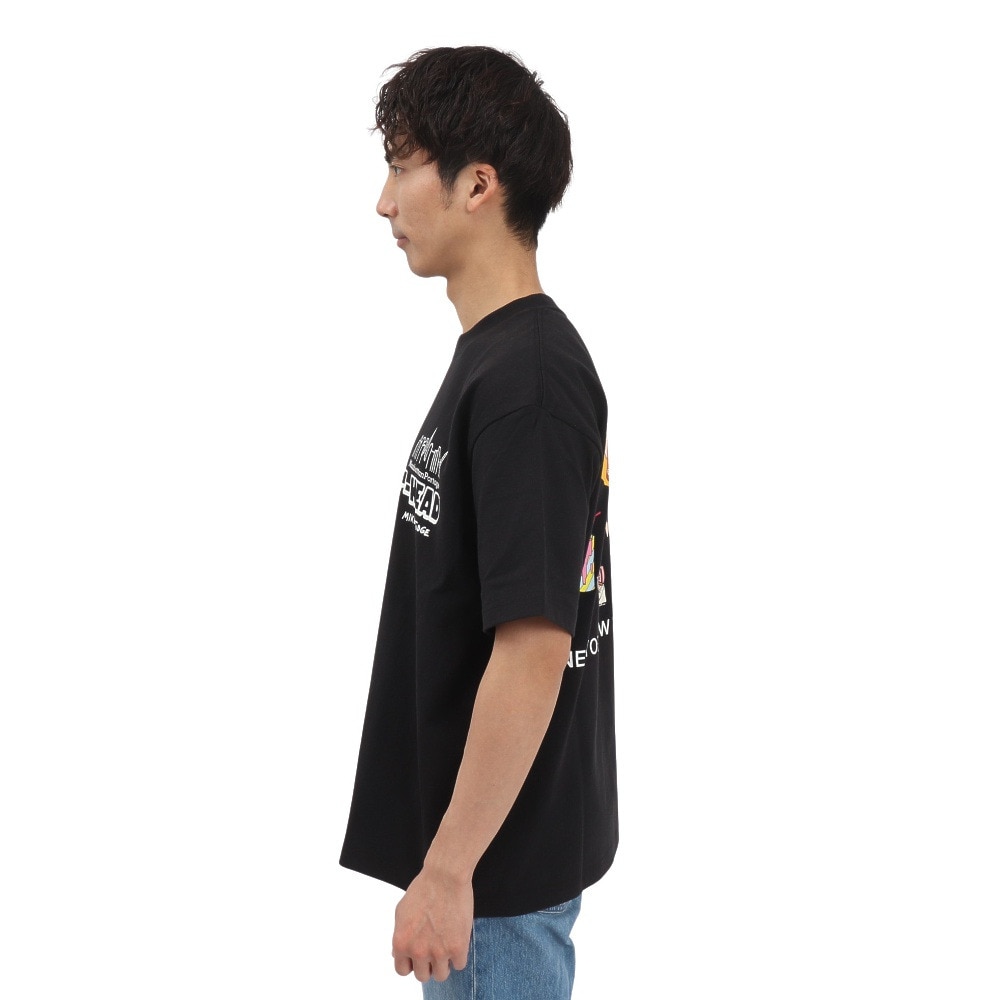 マンハッタンポーテージ（ManhattanPortage）（メンズ）半袖 プリントTシャツ BEAVIS AND BUTT-HEAD 25SS-MP-M617 BLACK