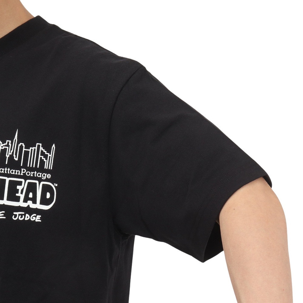 マンハッタンポーテージ（ManhattanPortage）（メンズ）半袖 プリントTシャツ BEAVIS AND BUTT-HEAD 25SS-MP-M617 BLACK