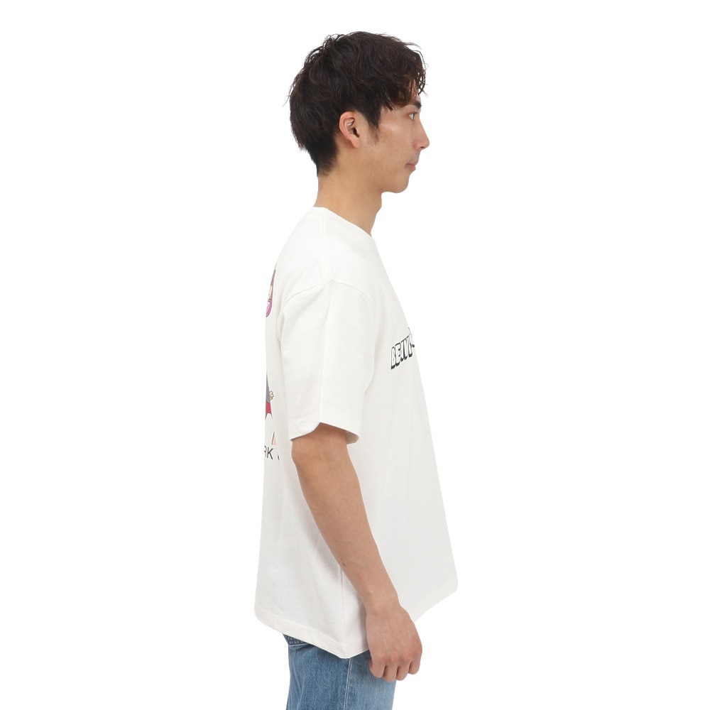 マンハッタンポーテージ（ManhattanPortage）（メンズ）半袖 プリントTシャツ BEAVIS AND BUTT-HEAD 25SS-MP-M617 WHITE