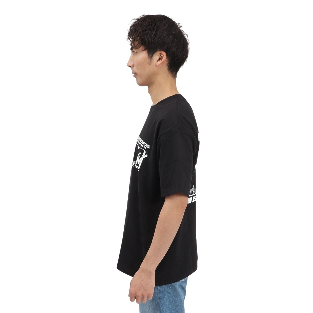 マンハッタンポーテージ（ManhattanPortage）（メンズ）半袖 プリントTシャツ MTV 25SS-MP-M618 BLACK