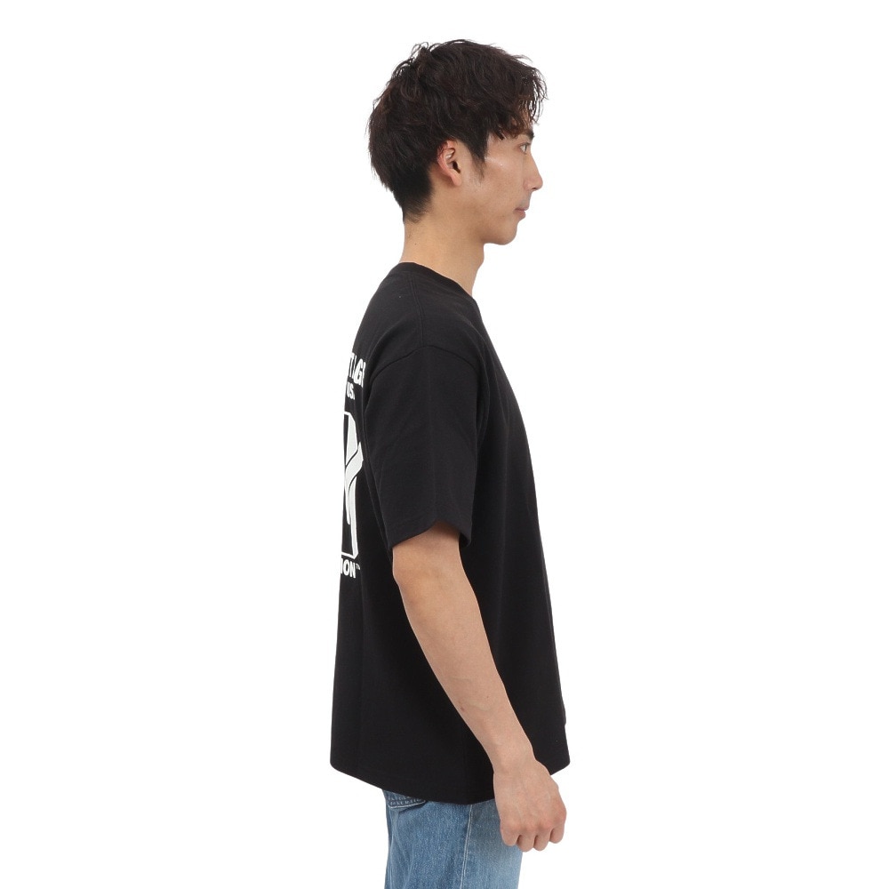 マンハッタンポーテージ（ManhattanPortage）（メンズ）半袖 プリントTシャツ MTV 25SS-MP-M618 BLACK